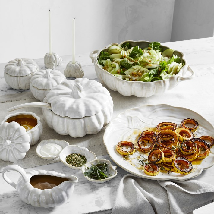 Sculptural Pumpkin Dinnerware Collection | Williams-Sonoma