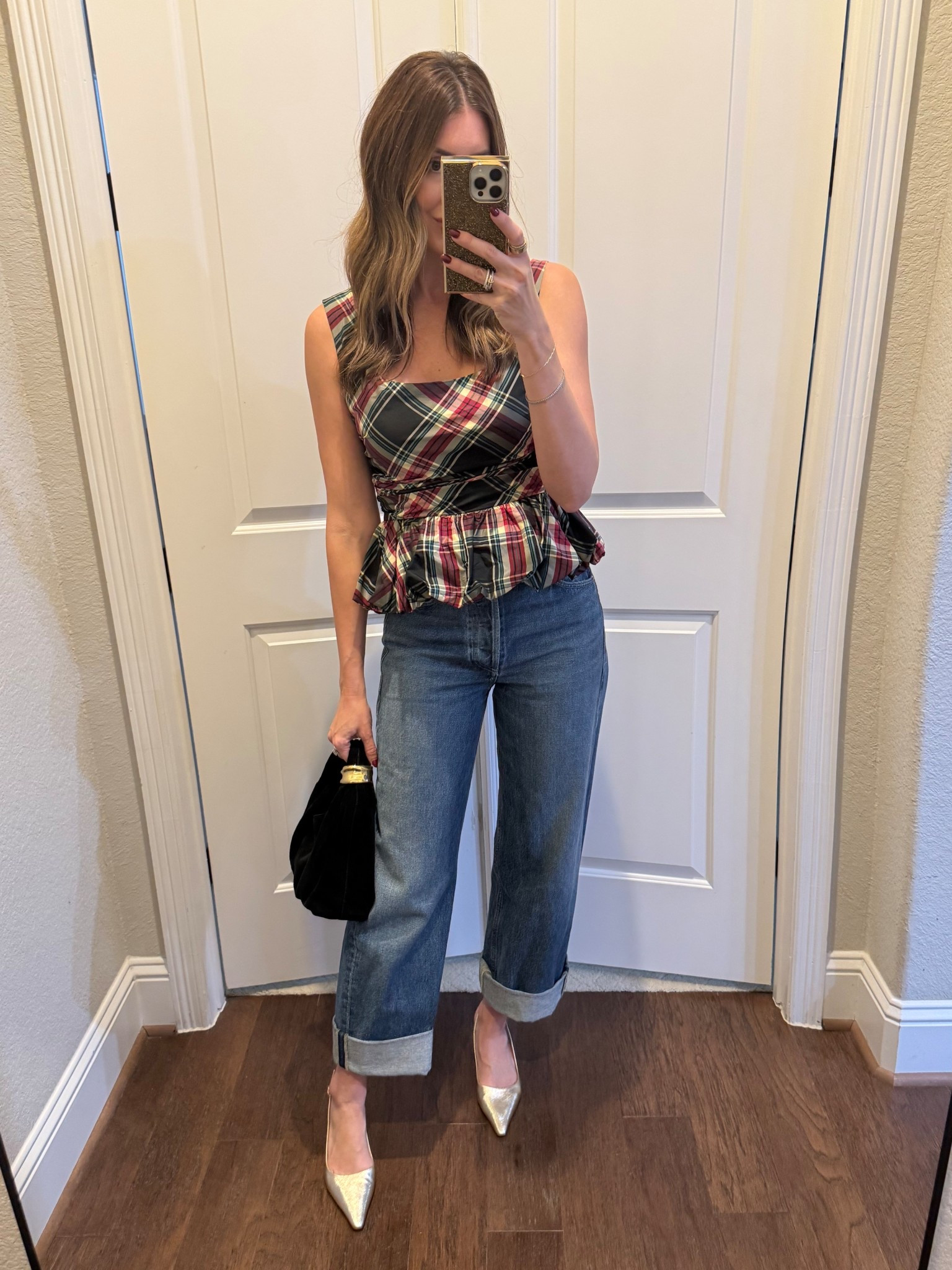 40% off at J.Crew! 
Sized up to 8 in this top

Exact jeans are old 

#LTKSaleAlert #LTKCyberWeek #LTKHoliday