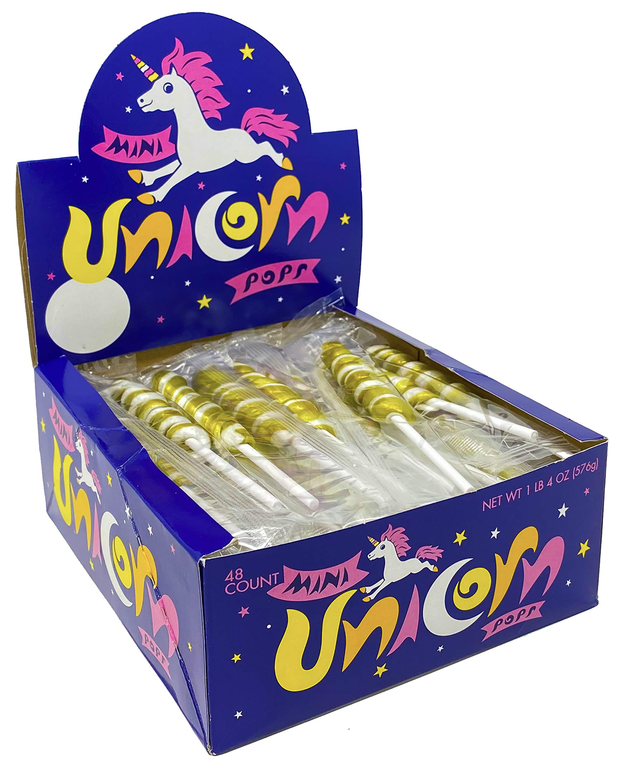 Adams & Brooks, Inc. Unicorn Pops 48 Count Individually Wrapped Unicorn Lollipops Great for Party... | Amazon (US)