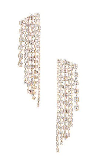 BaubleBar Raina Earrings in Metallic Gold. | Revolve Clothing (Global)