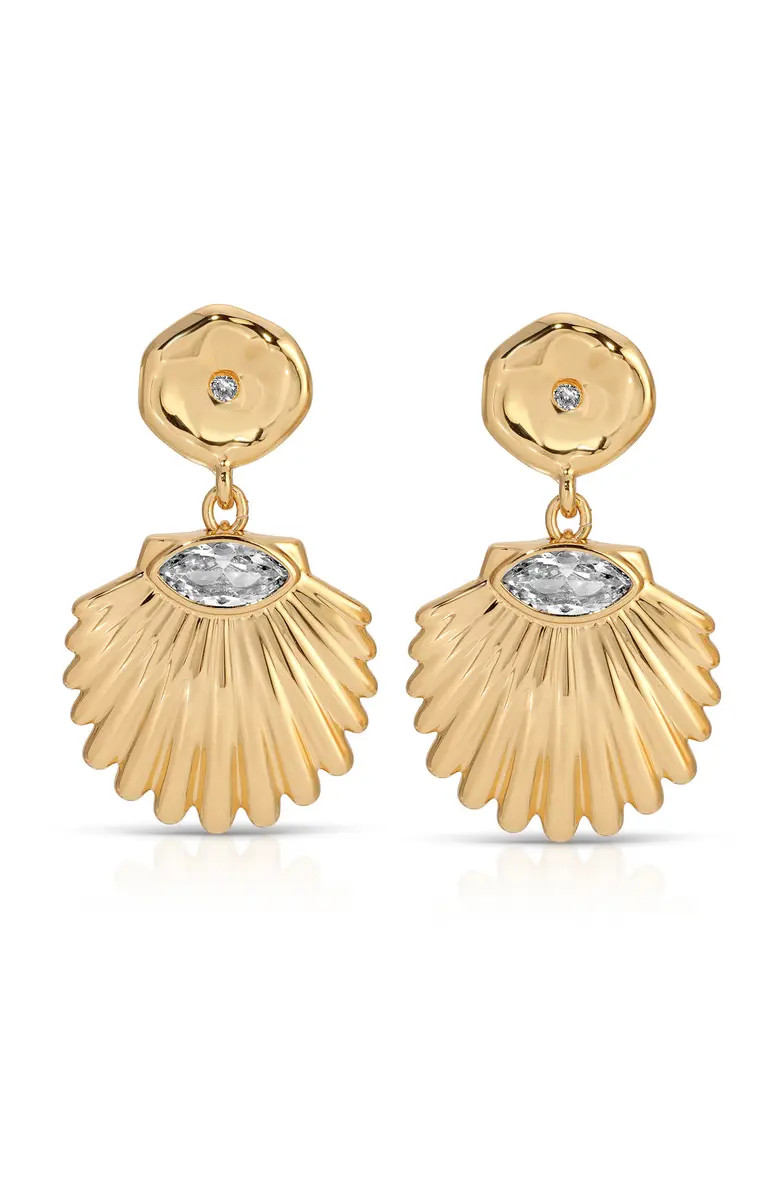 Ettika Scallop Shell Drop Earrings | Nordstrom | Nordstrom