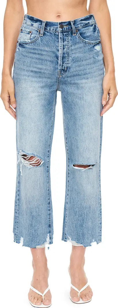 Cassie High Waist Crop Jeans | Nordstrom