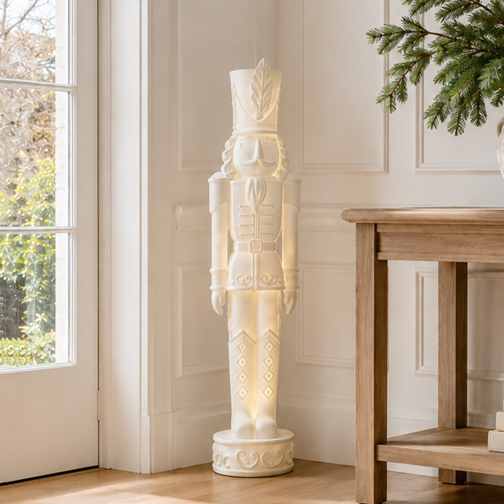 Pre-Lit Nutcracker Decor | Williams-Sonoma