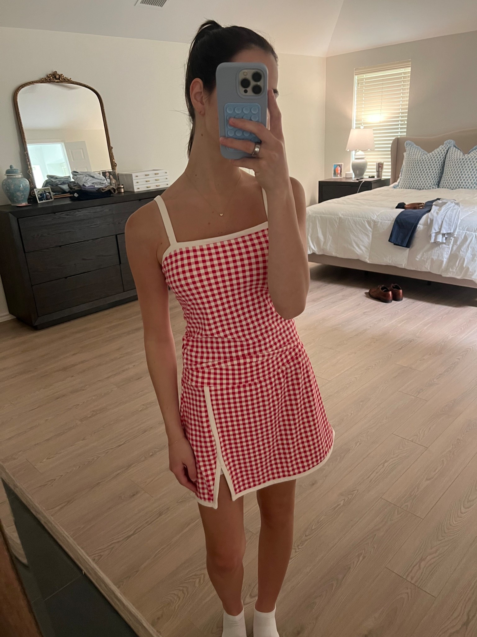 Morning walk! Top and skirt from Target 🥰 so comfortable, perfect for gym to lunch! 

#LTKFindsUnder50 #LTKActive #LTKSummerEdit