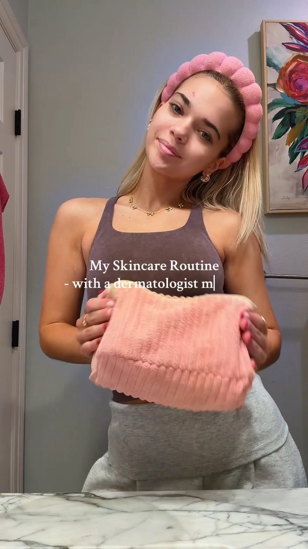 The last product is supposed to be spf :))) #skincare #dermatologistrecommended 


#LTKmorningroutine