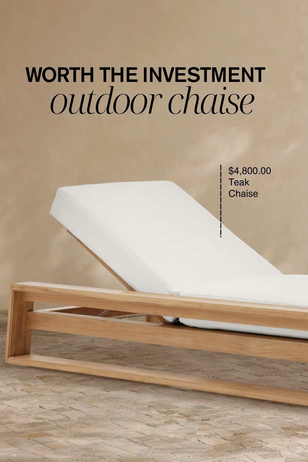Worth the investment: a timeless outdoor chaise.
Low profile, well made, and the kind of piece that keeps your space feeling pulled together.
Shop the look.

#WorthTheInvestment #OutdoorStyle #UnclutteredHome #DesignThatWorks #MadeByPatchi 

 