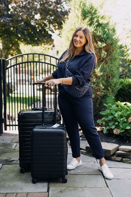 Travel outfit inspo, wearing size 1X in top & pants, use CARALYN10 at Spanx. 

#LTKmidsize #LTKstyletip #LTKtravel