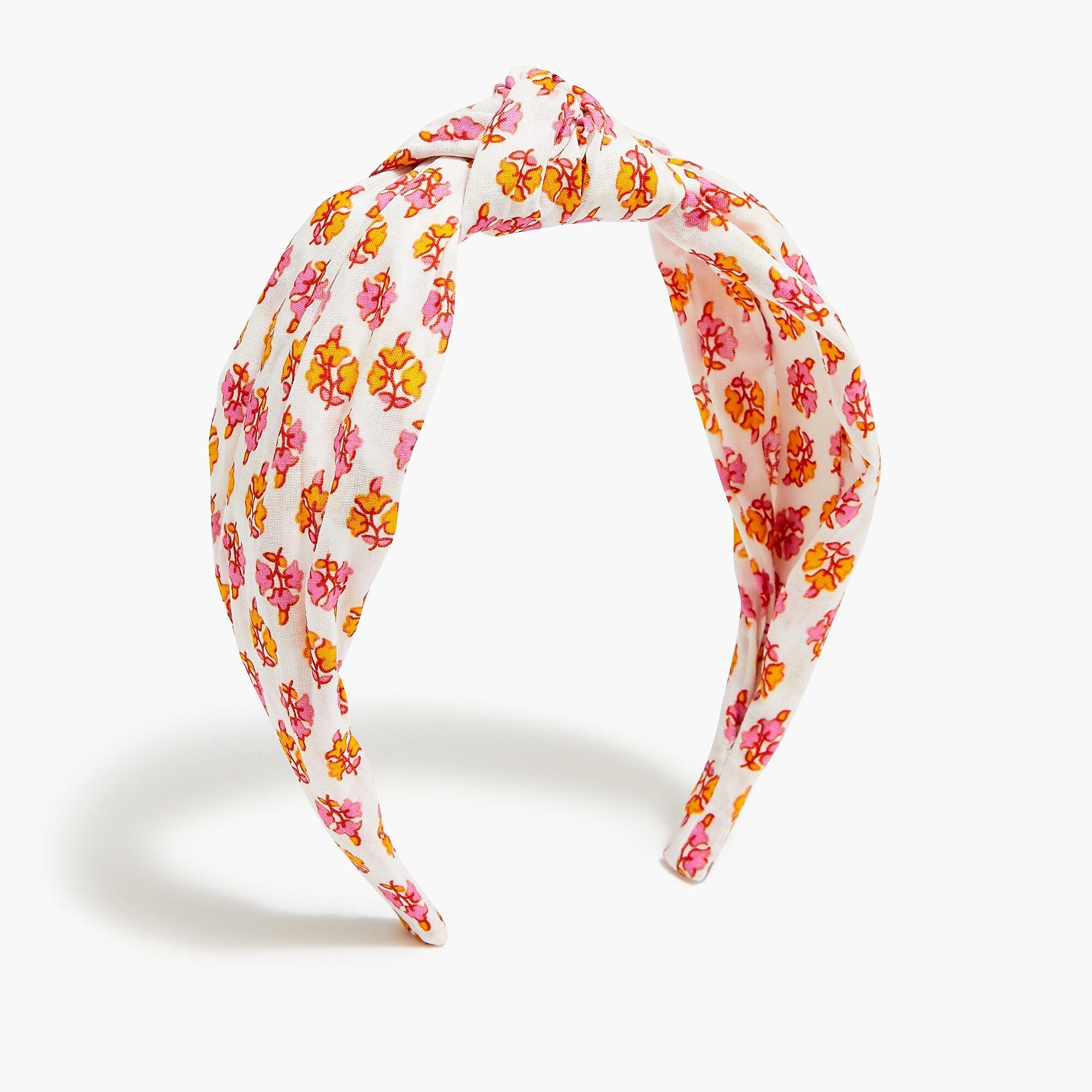 Factory: Printed Knot Headband For Women | J.Crew Factory