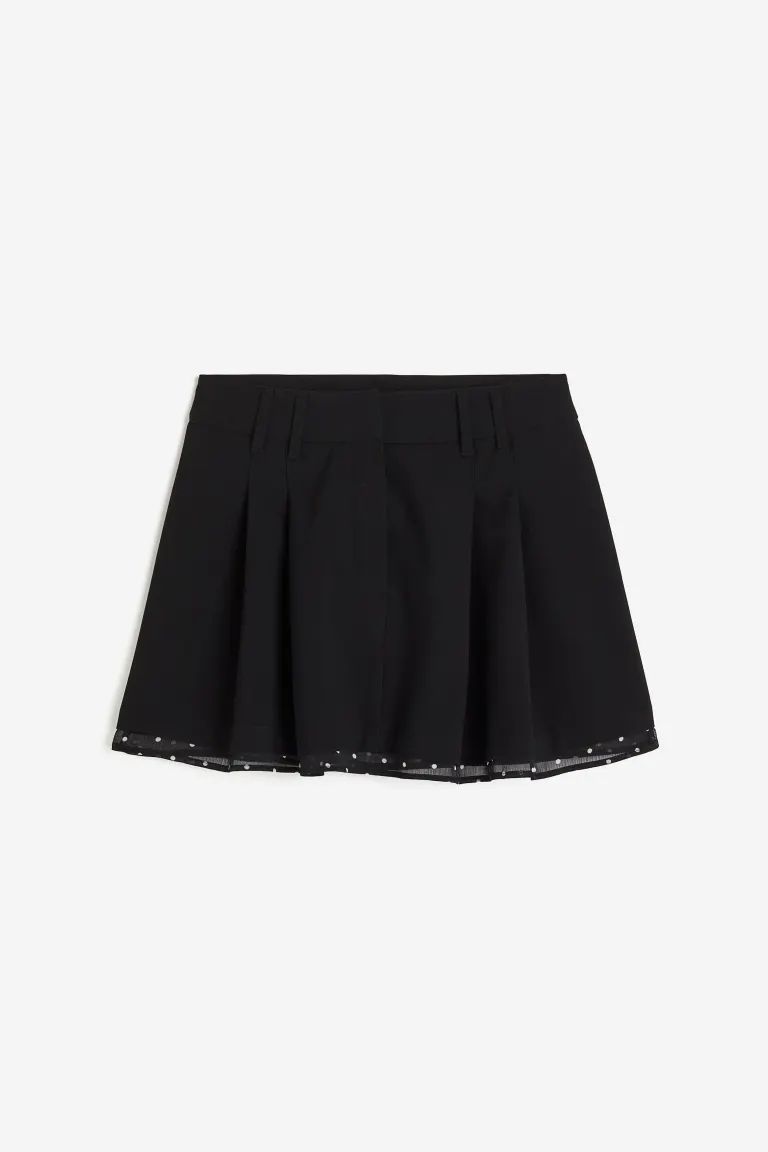 Pleated Mini Skirt | H&M (US + CA)