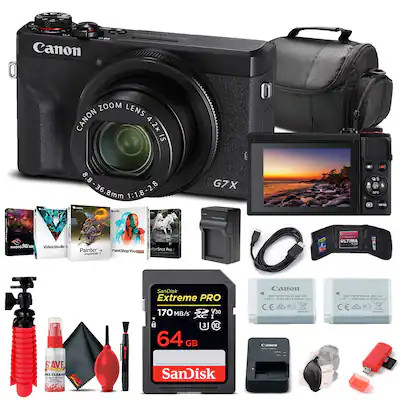 Canon - PowerShot G7 X Mark III Digital Camera (3637C001) + 64GB Card Starter Bundle | Best Buy U.S.