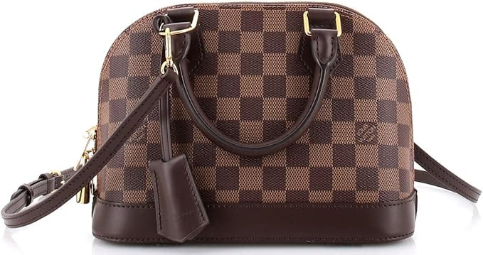 Amazon.com: Louis Vuitton, Pre-Loved Alma Handbag Damier BB, Brown : Amazon Luxury | Amazon (US)