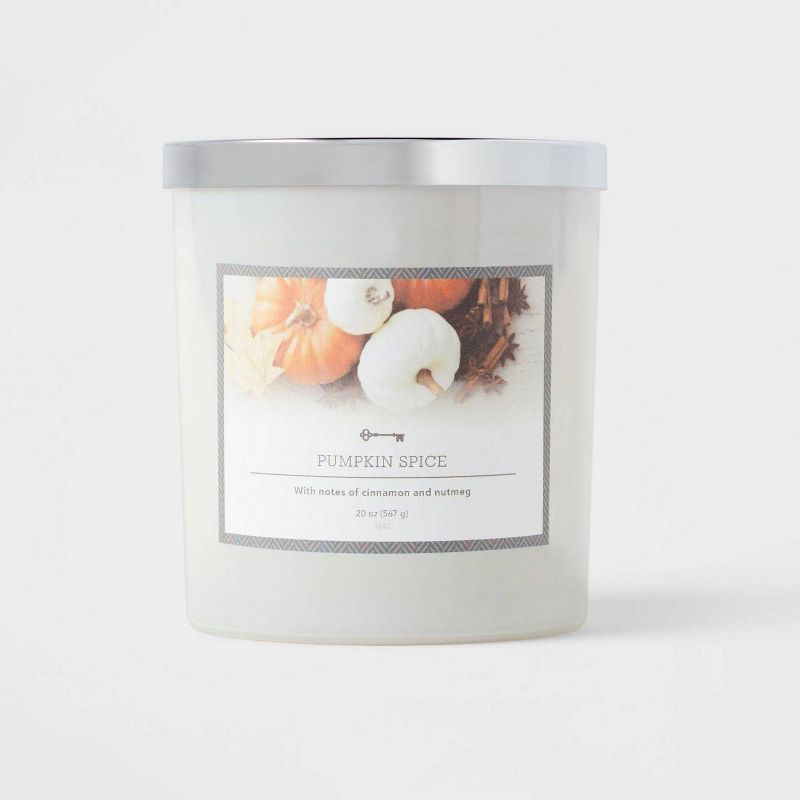 Glass Jar Pumpkin Spice Candle - Threshold™ | Target