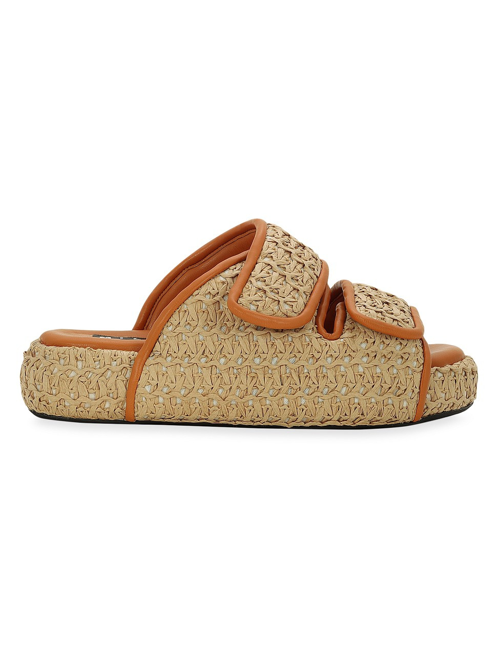 Women's Cro Raffia Slides - Natural - Size 8 Sandals | Saks Fifth Avenue