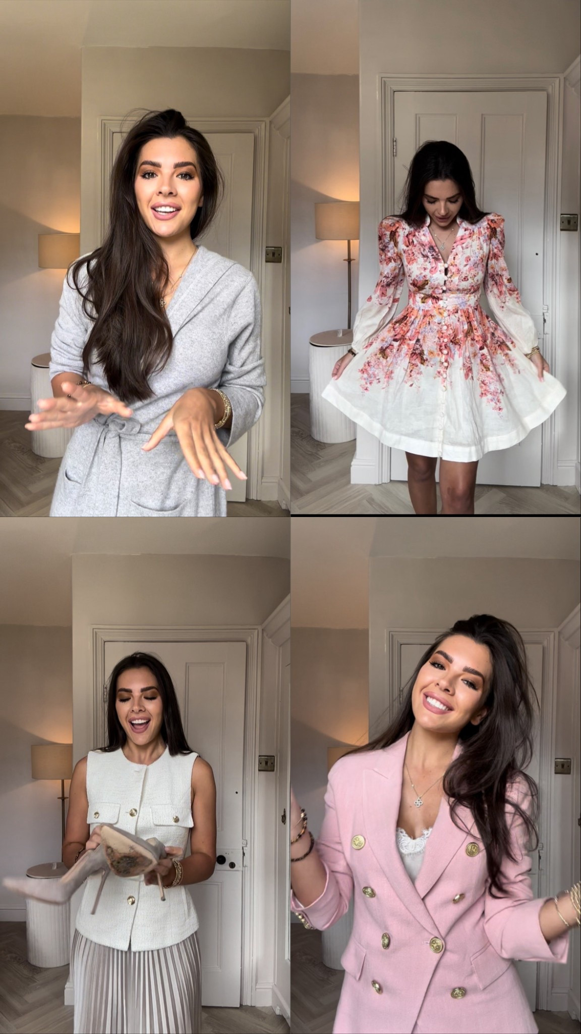 Help me pick an outfit...
Floral Zimmerman dress
Zara waistcoat and pleated skirt
Holland Cooper pink linen shorts suit with cream silk cami 🤍

Similar options linked 🫶🏼

#LTKuk #LTKsummer #LTKspring