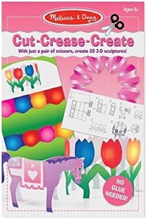 Melissa & Doug Cut Crease Create Toy, Pink | Amazon (US)