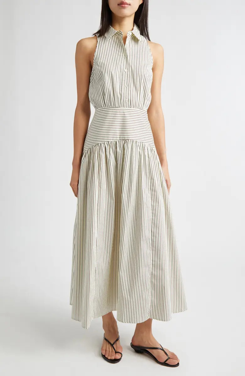 Romy Sleeveless Maxi Shirtdress | Nordstrom