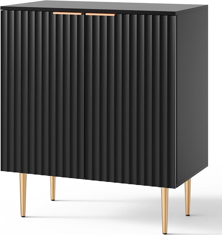 SICOTAS Sideboard Buffet Storage Cabinet, Modern Accent Cabinet with Doors and Adjustable Shelf, ... | Amazon (US)