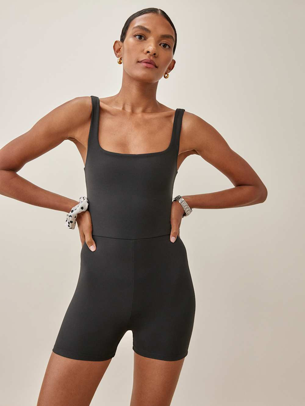 Dev Ecostretch Short Jumpsuit | Reformation (Global)