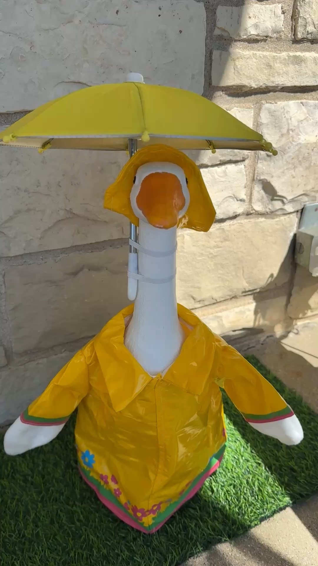 My porch goose is all ready for the rainy weekend we are supposed to have. I love dressing this guy up. #porchgoose #goose

#LTKSeasonal #LTKHome #LTKSaleAlert