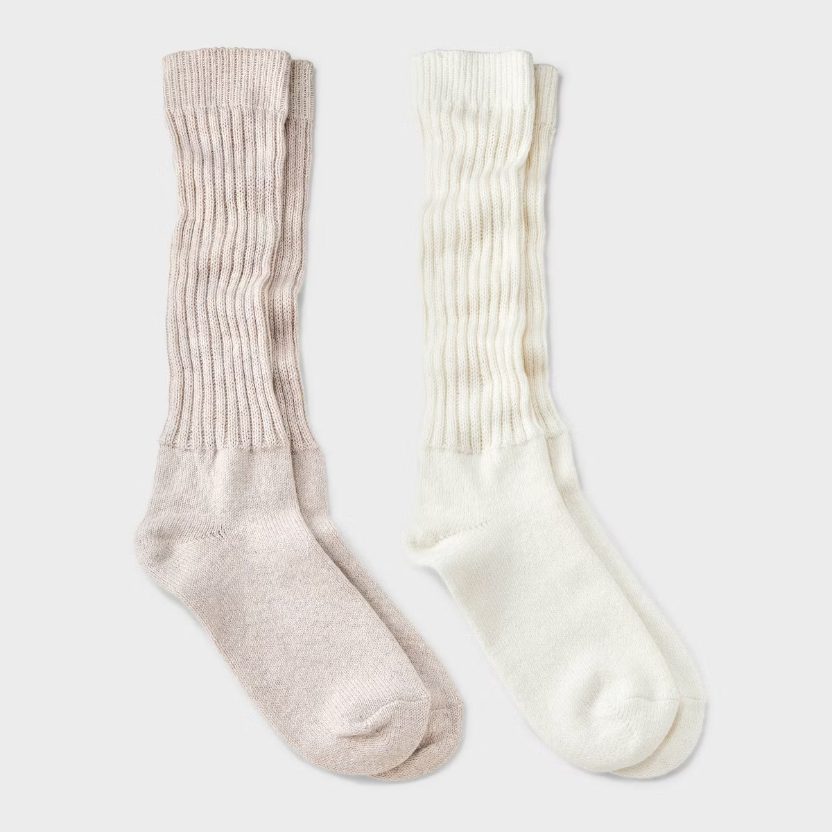 Women's Slouch 2pk Crew Socks - Universal Thread™ 4-10 | Target