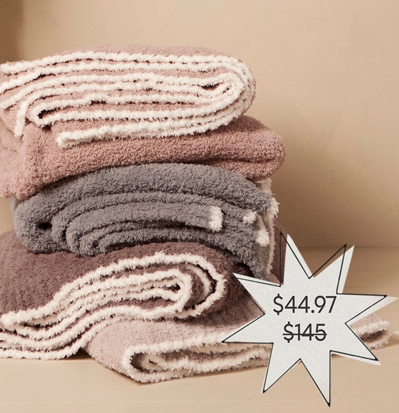 These barefoot dreams blanket are on sale for $45 from $145.  They will sell out!

#LTKOver40 #LTKHoliday #LTKGiftGuide