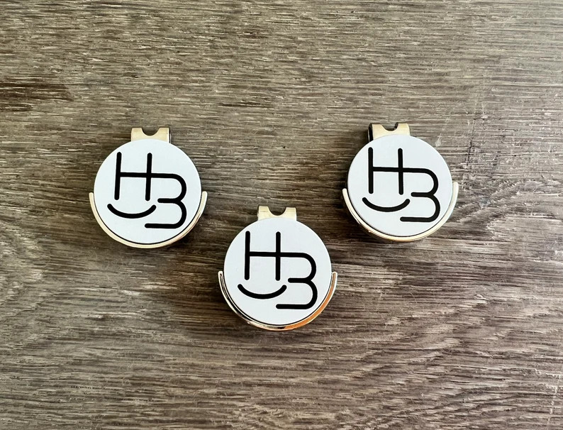 Photo Golf Ball Marker With Hat Clip, Personalized Golf Ball Marker, Custom Ball Marker, Golf Mar... | Etsy (US)