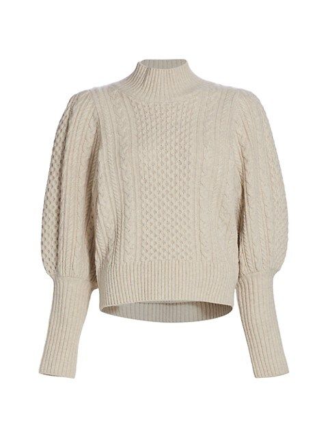 Juliette Cable-Knit Sweater | Saks Fifth Avenue