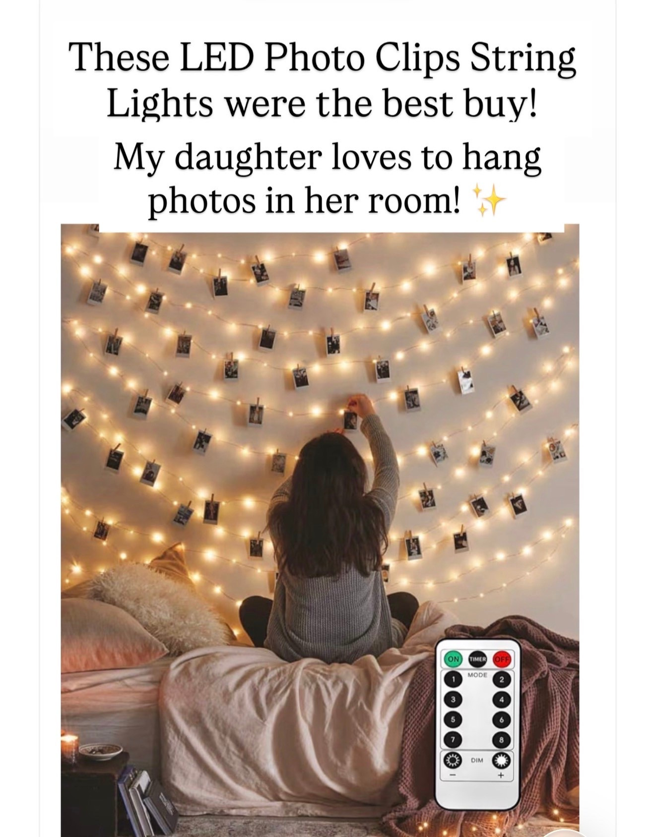 Photo string lights for kids

#LTKKids