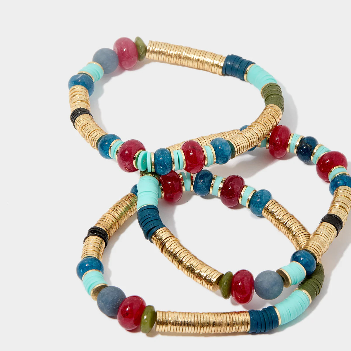 Mulled Wine Vinyl Bracelet 6mm | Allie + Bess