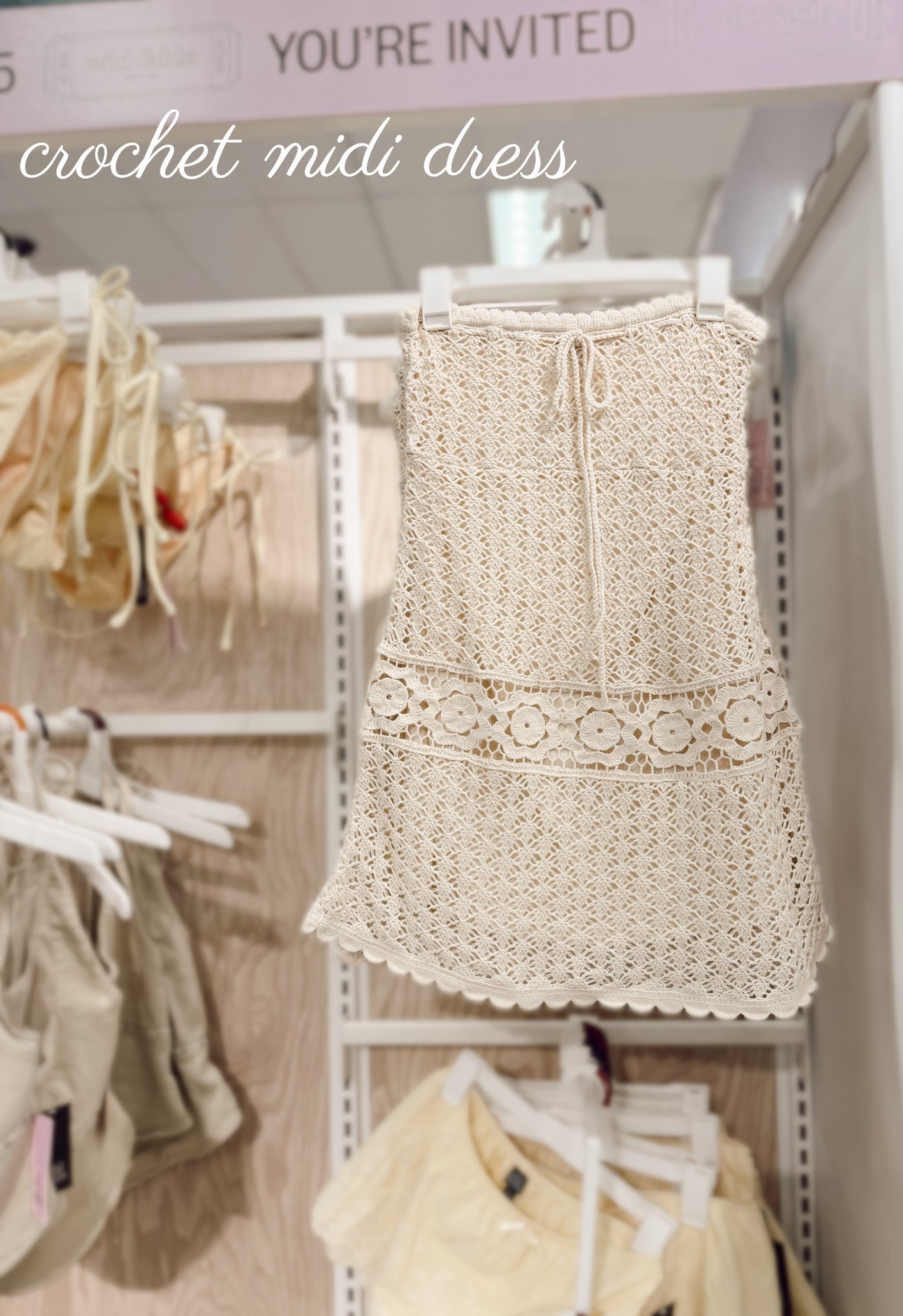 crochet midi dress @Target this one came home with me 🌻🤩

#LTKgrwm #LTKootd #LTKFestival