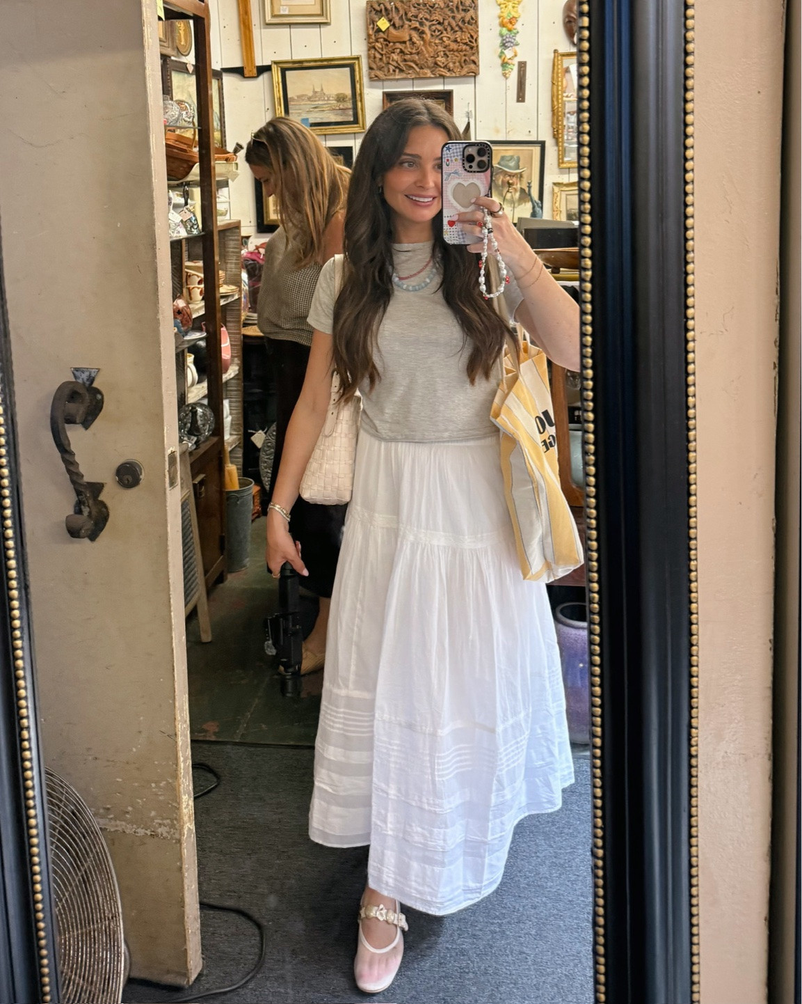 Antique shopping!

Summer outfit, spring outfit, neutral outfit, shopping outfit, everyday outfit, casual dress outfit, ootd, maxi dress outfit, tshirt and maxi skirt, casual maxi skirt outfit, dragon diffusion, patterned maxi dress, fall transition outfit

#LTKootd #LTKvlog #LTKSeasonal
