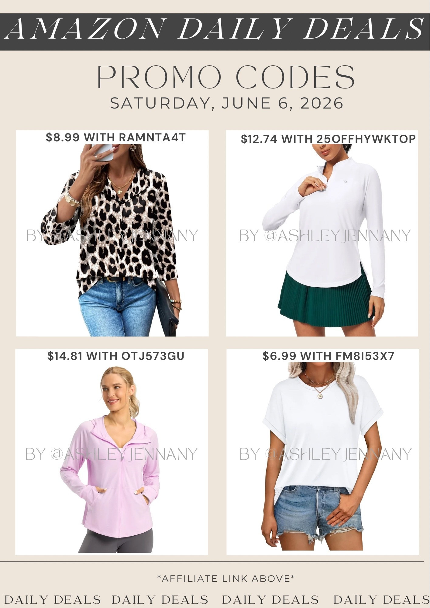 Amazon deals

#LTKMidsize #LTKSaleAlert #LTKootd