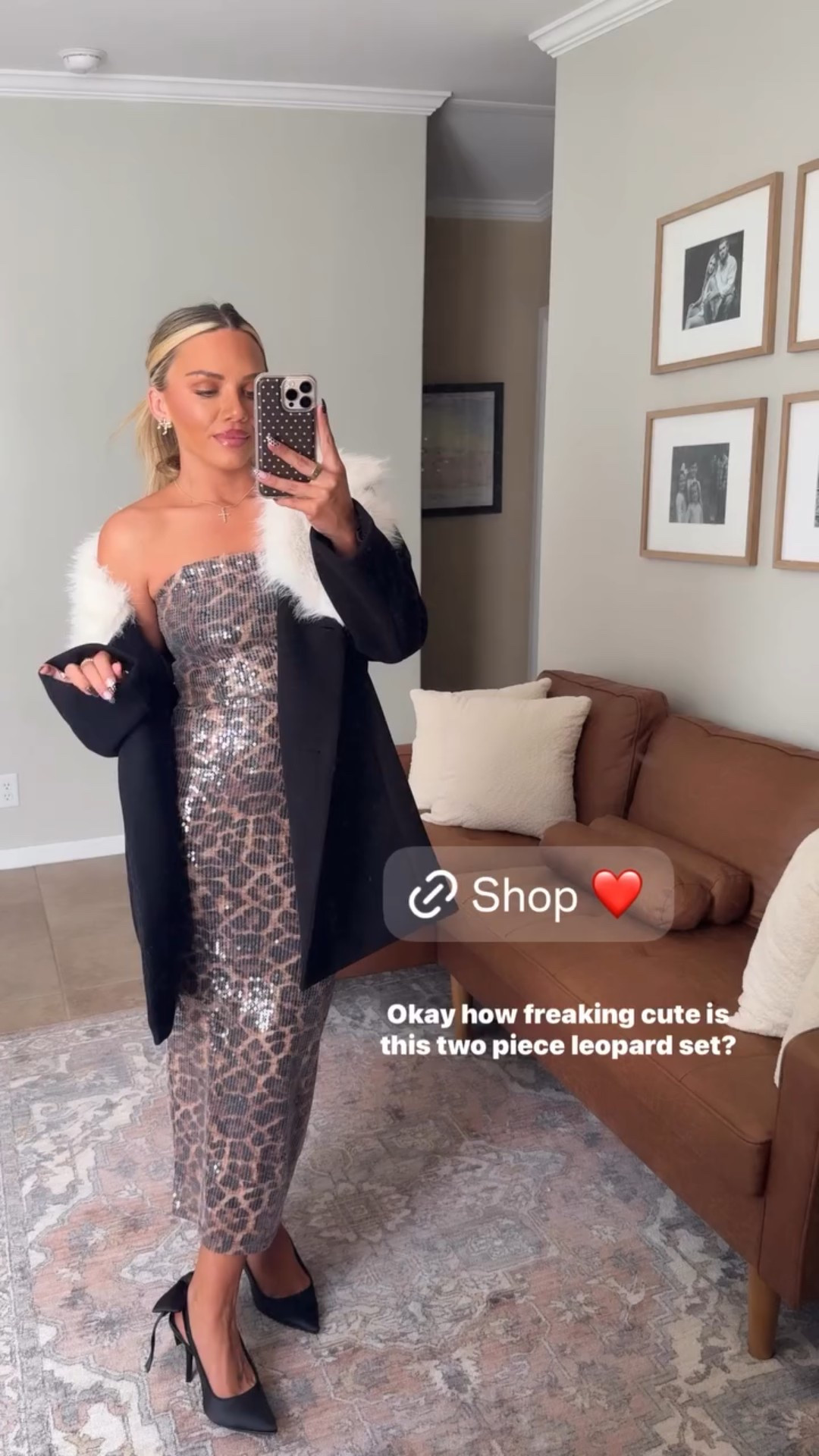 Type SHOP if you want the links to these Walmart holiday looks!!! The viral silver sequin skirt is back in stock and it’s only $16!!!! #walmart #walmartfashion #holidays #christmas #sequins