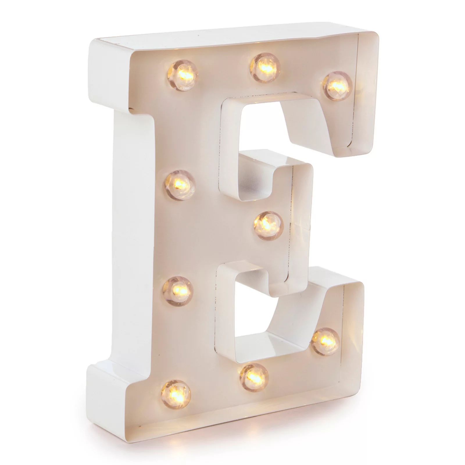 Darice LED Marquee Letter Table Decor, White | Kohl's