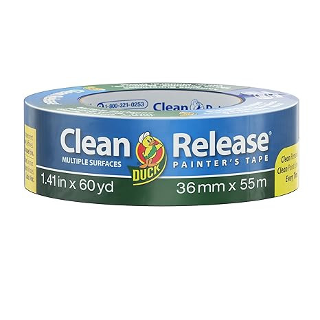 Duck Brand Clean Release Painter's Tape, 1.41 in. x 60 yd., Blue, Single Roll (240194) | Amazon (US)