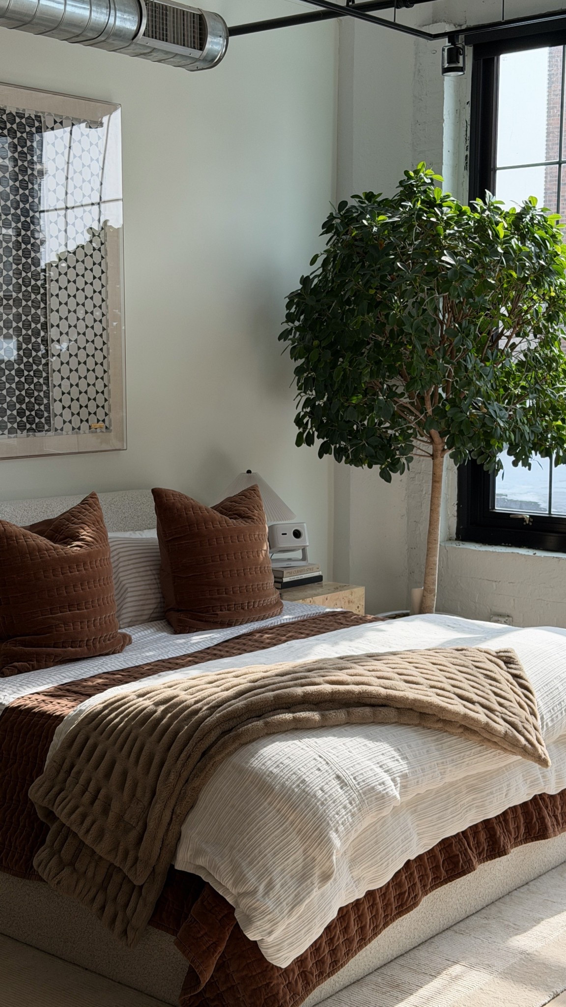 Bedroom details for winter!