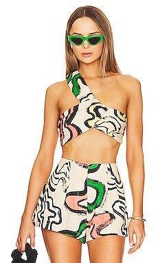 Simon Miller Lala Top in Island Print from Revolve.com | Revolve Clothing (Global)