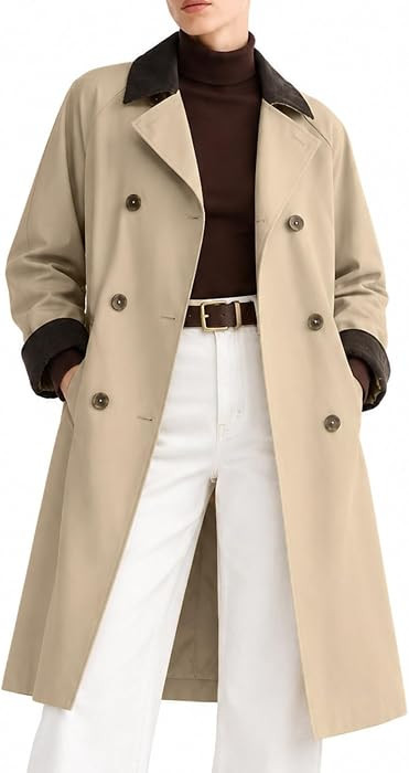 Orolay Women's Waterproof Trench Coat for Spring Fall, Casual Barn Jacket | Amazon (US)