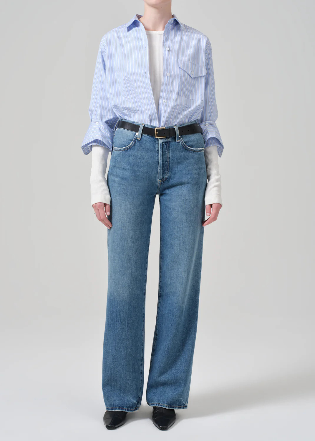 Annina High Rise Wide Leg 33" in Starsign | Citizens of Humanity