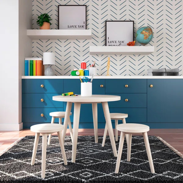 Buehler Kids 5 Piece Play Or Activity Table and Chair Set | Wayfair North America