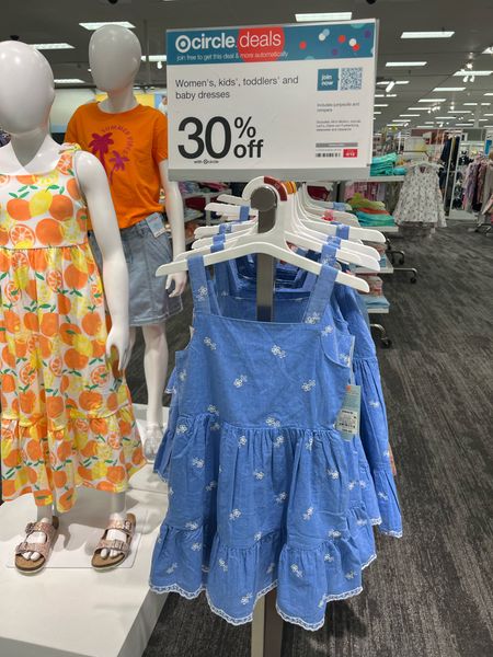 30% off kids dresses during Target Circle Week! 

#LTKSeasonal #LTKxTarget #LTKkids