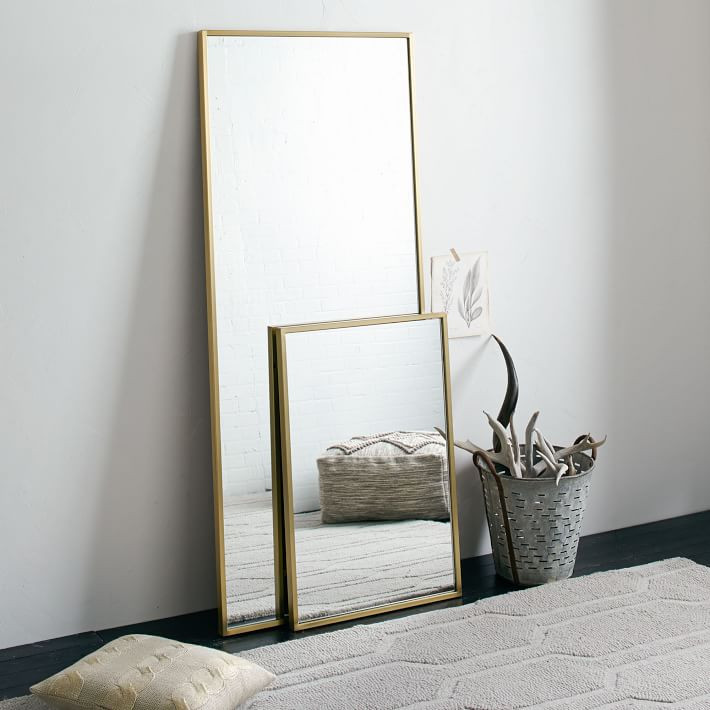 Metal Frame 72" Floor Mirror | West Elm (US)