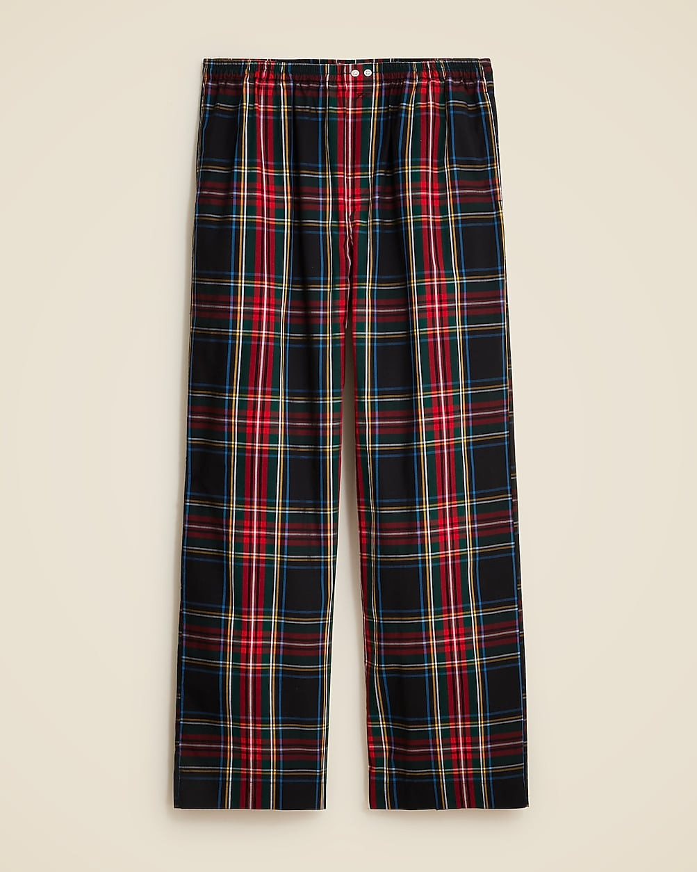 Pajama pant in Stewart tartan cotton poplin | J. Crew US