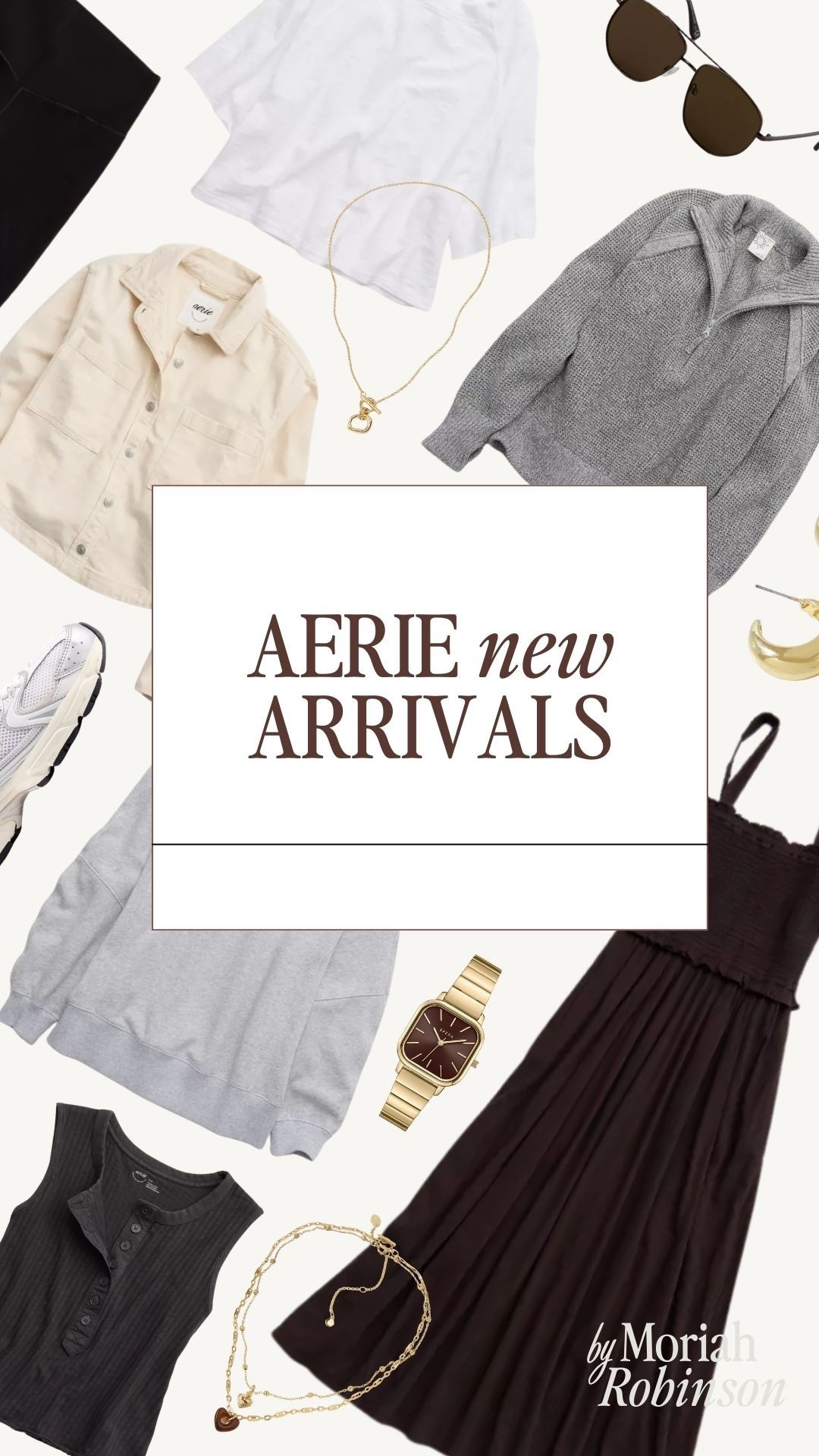 Aerie new arrivals. These pieces are perfect for lounging and everyday. I love this oversized sweatshirt and maxi dress  

#LTKSeasonal #LTKgrwm #LTKmomlife