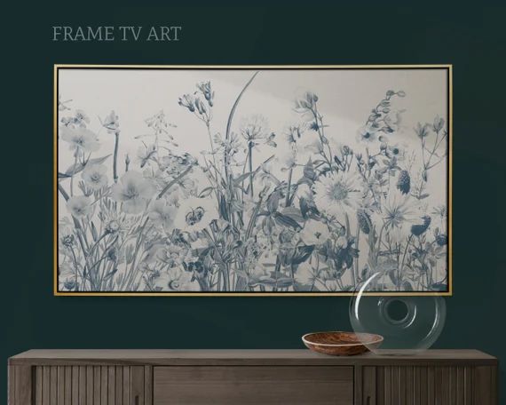 Samsung Frame TV Art  Botanical Art  Modern Farmhouse  - Etsy | Etsy (US)