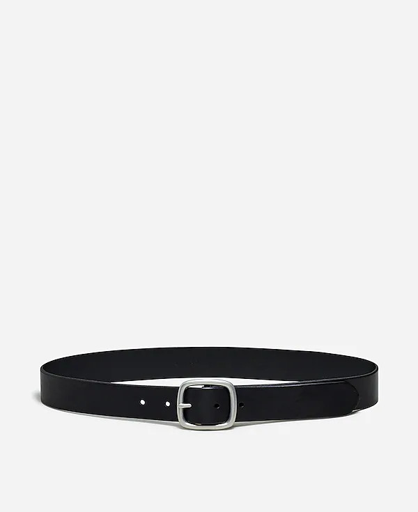 Leather Center-Bar Belt | Madewell | Madewell