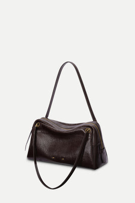 Marais Soft Boston Medium Bag in Waxed Leather | Fabrique