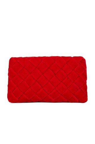 Loeffler Randall Aviva Handbag in Scarlet Velvet from Revolve.com | Revolve Clothing (Global)