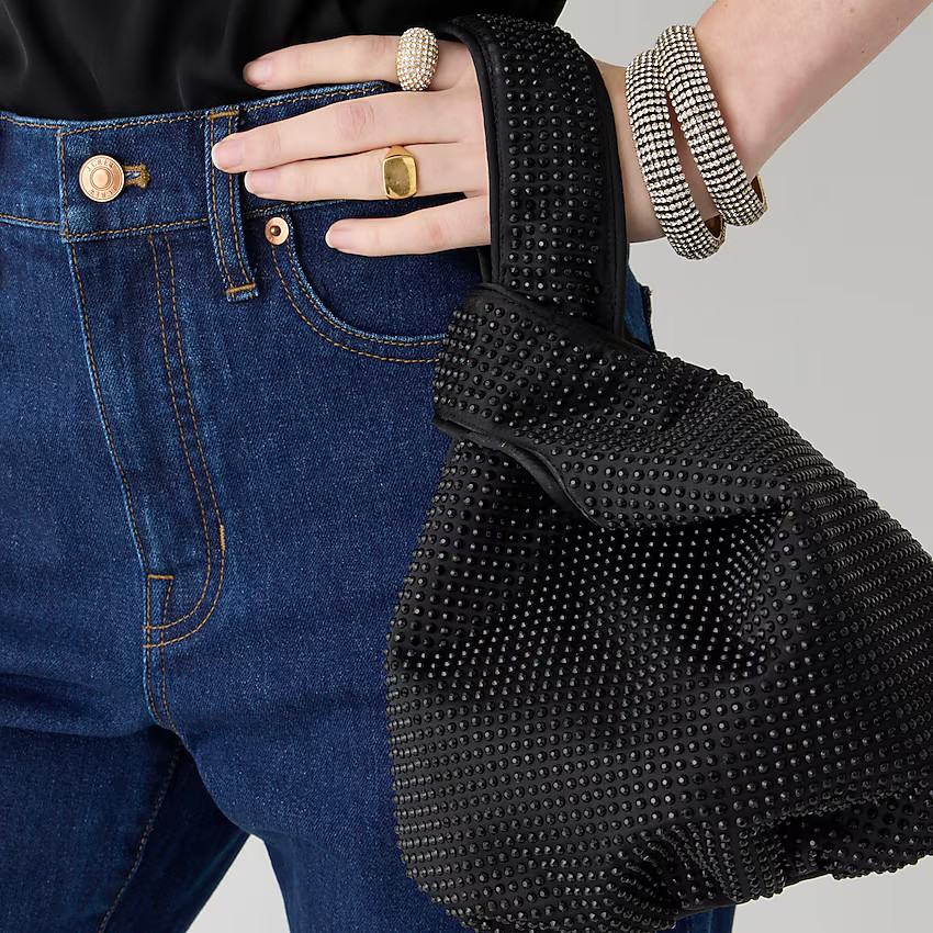 Santorini bag with crystals | J. Crew US
