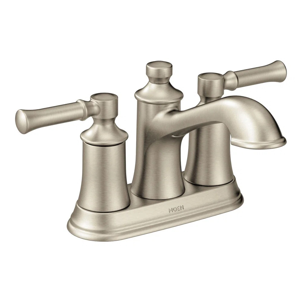 Moen Dartmoor Standard Centerset Bathroom Faucet with Drain Assembly & Reviews | Wayfair | Wayfair North America